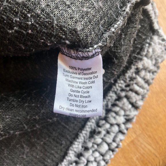 Boxercraft Gray Sherpa Pullover Quarter Zip Size Large - Picture 5 of 10